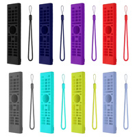 Remote Control Case Silicone Protective Sleeve with Lanyard Anti-Slip Accessories for Hisense ERF3A80 ERF3B80H ERF3C80H ERFTG80H