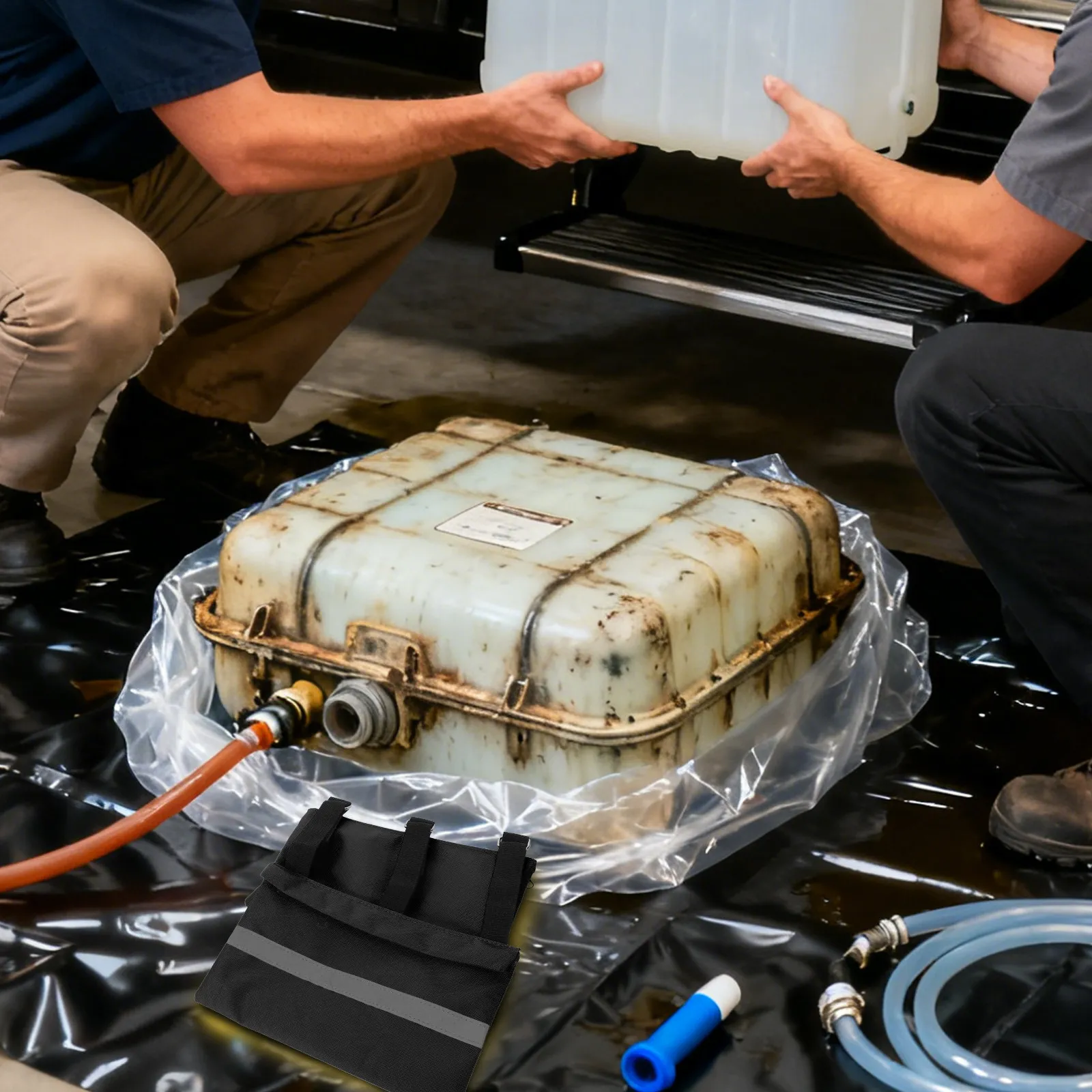 

Утяжелитель для канализационного шланга RV, сверхпрочный портативный фиксатор для септиков, устройство для крепления и хранения канализационного шланга для автодомов и прицепов