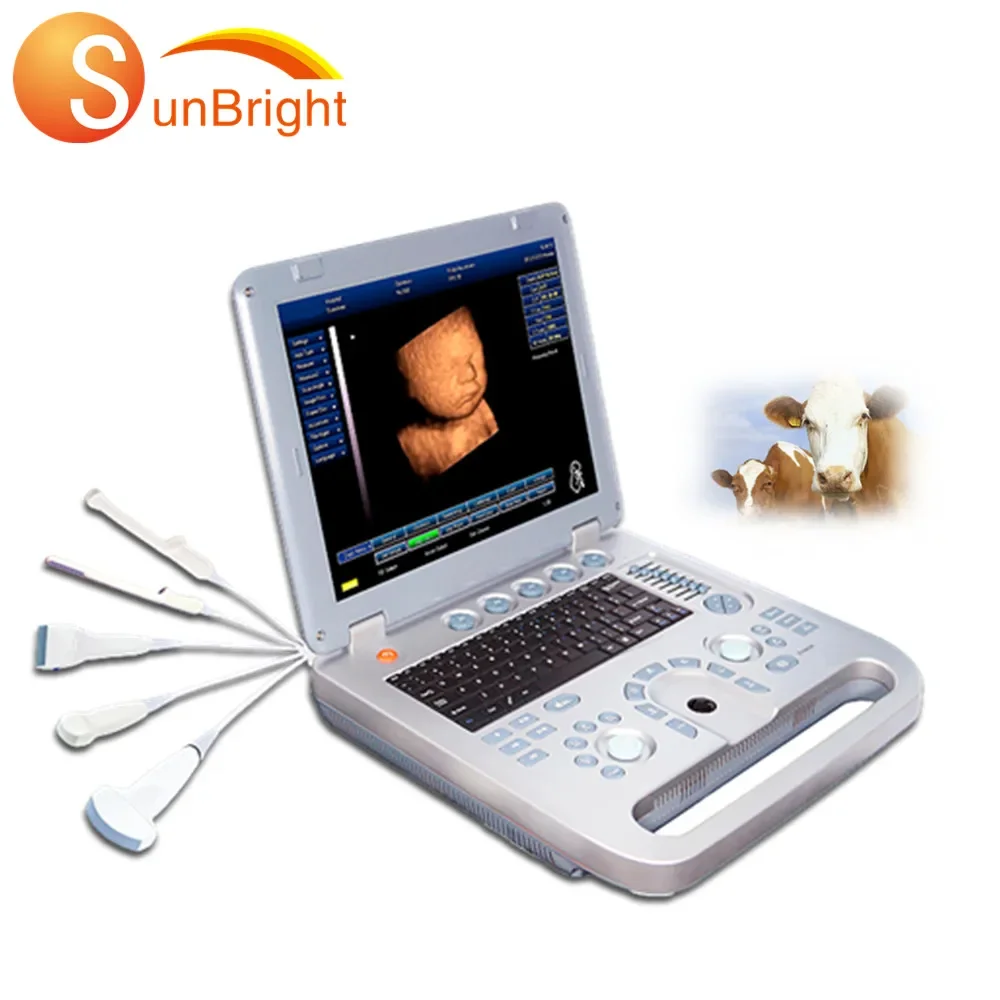 

Sunbright Veterinary Instrument SUN-800D Portable 15'' Screen B-Ultrasound Machine For Animals