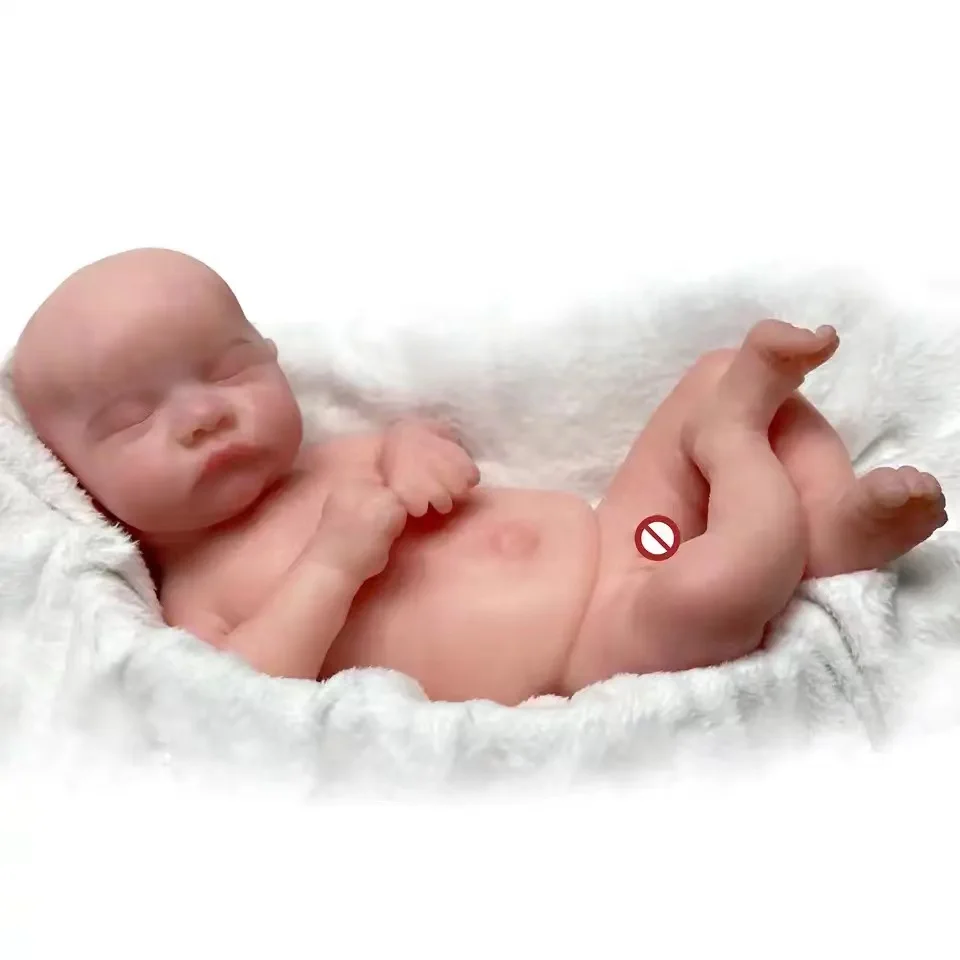 Saskia 18 Inch Levi Reborn Baby Silicone Full Body Doll Painted Silicone Bebe Reborn bébé reborn de silicona real cuerpo entero