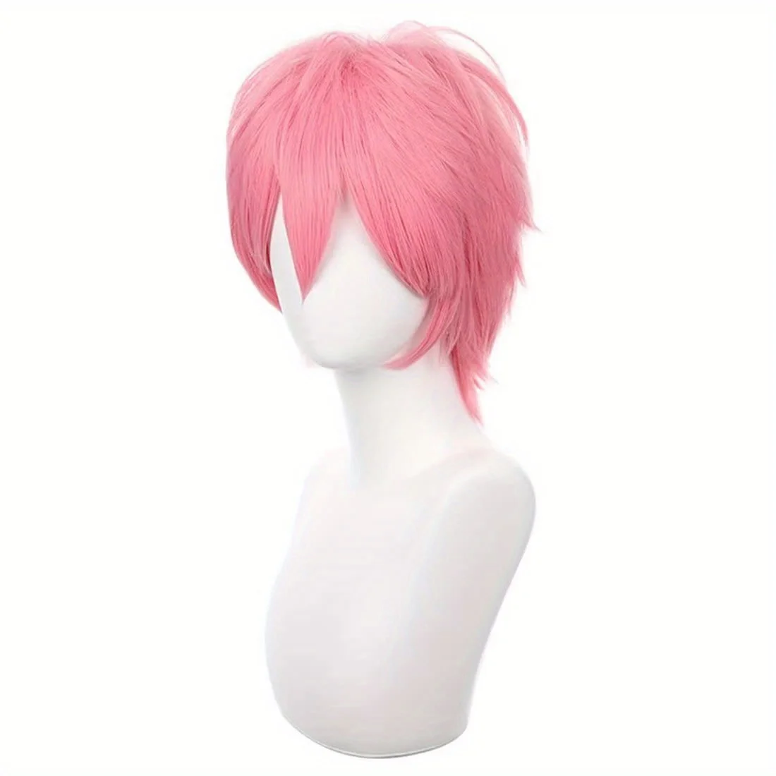 Парик Мизи Аниме Косплей Парик Alien Stage DokiDoki Женщины 32 см Короткие Розовые Волосы Мизи Косплей Парики