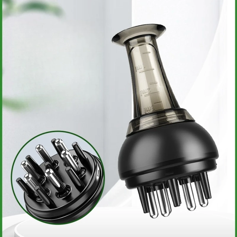 

Scalp applicator Head 1ml Massage comb Hair growth solution Conductor Essential oil applicator