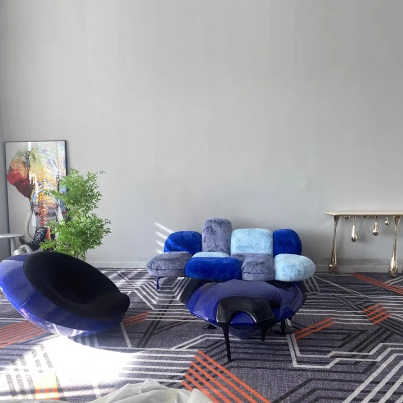Divano creativo in lana