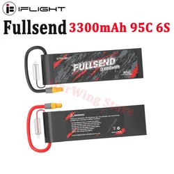 Batteria iFlight 6S 3300mAh 95C con connettore XT60 per Drone RC FPV