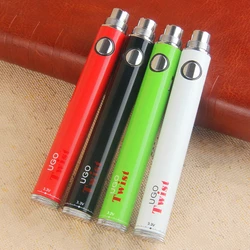 Authentique kit de chargeur USB EVOD Twist 510 Thread UGO Vape 24.com, tension variable 3.3 ~ 4.8V, Ego Passthrough 173 Vaper Pens Batte