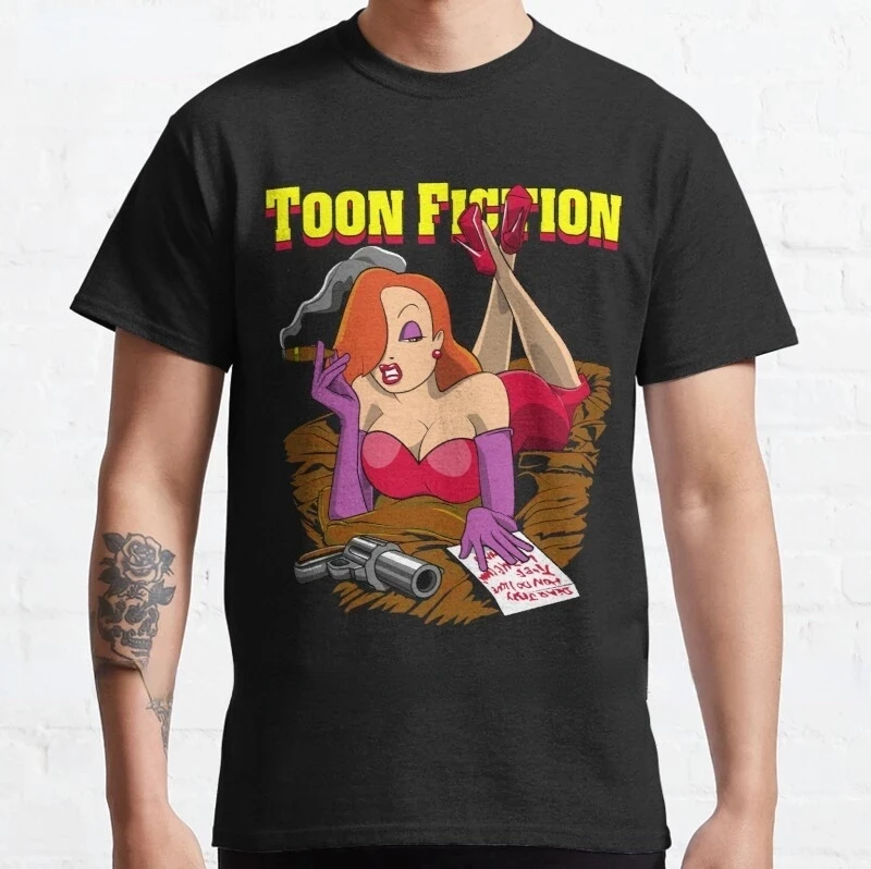 Camisetas gráficas de Pulp Fiction para hombres y mujeres, Tops de manga corta informales de verano, ropa de calle Harajuku Y2k