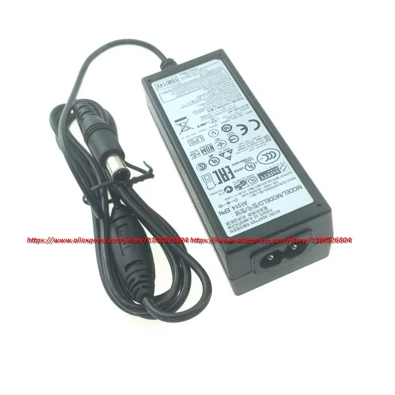 Original AC Adapter Charger For SAMSUNG 14V 1.07A 1.072A 15W A1514_EPN A1514_FPN A1514_DSM Monitor Power Supply