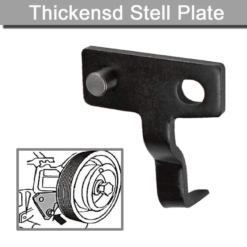 Herramienta de sincronización del árbol de levas del motor, bloqueo tensor de correa de distribución para Ford 1,6, TI-VCT, 1,6, Duratec, EcoBoost, C-MAX, Fiesta, Focus, Mazda