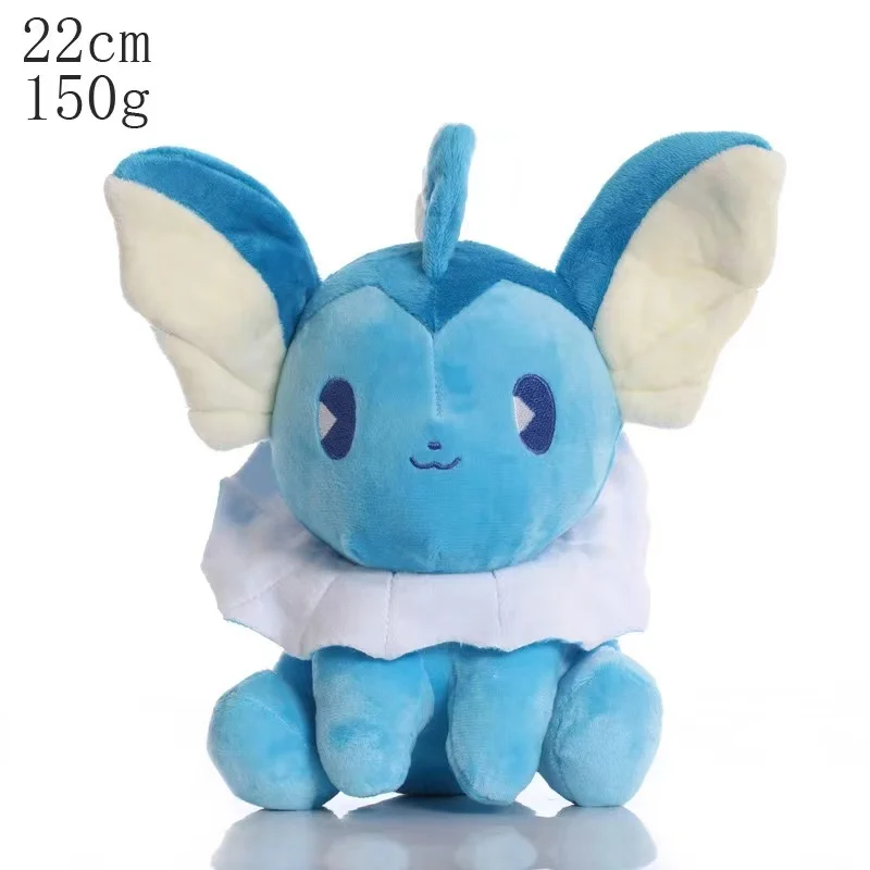 Pokemon Eevee Family Plush Stuffed Dolls Sylveon Leafeon Flareon Jolteon Vaporeon ELF Collection Toys Hobbies Xmas Gift For Kids