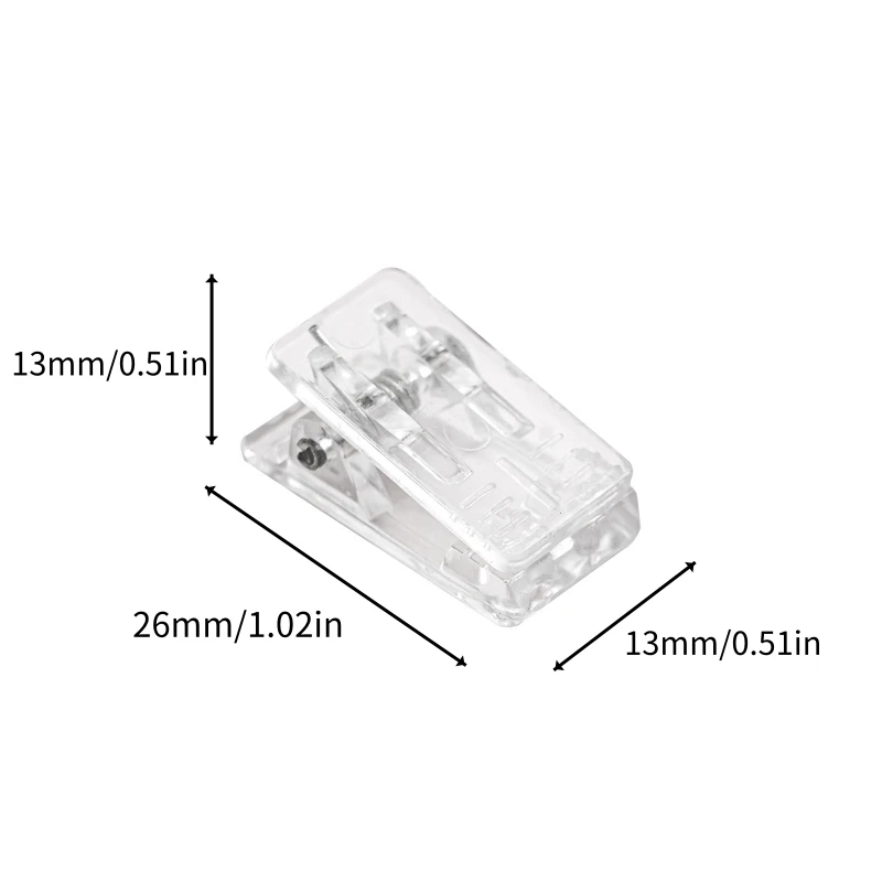 30 Stück Selbstklebende Clips aus Kunststoff, Transparente Wandclips, Klebende Foto-Clips, Poster-Clips für Büro, Zuhause, Poster, Fotos, DIY-Bastelarbeiten – Detail 2