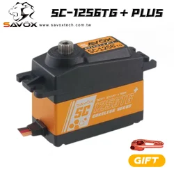 SAVOX 1256 TG PLUS 0.15S 20KG digital servo High Torque Titanium Gear Digital Steering Coreless Servo 1/8 1/10 RC parts hsp hpi