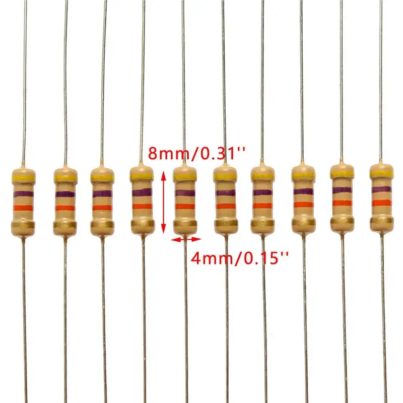 300pcs 30value Telefonon felhív 1ohm-3m Ohm 1/2W Szénrúd fólia Fém resistors Készles készlet állítsa Új 30 Értékrend Fűtő csőkígyó hotsale Kelendőség