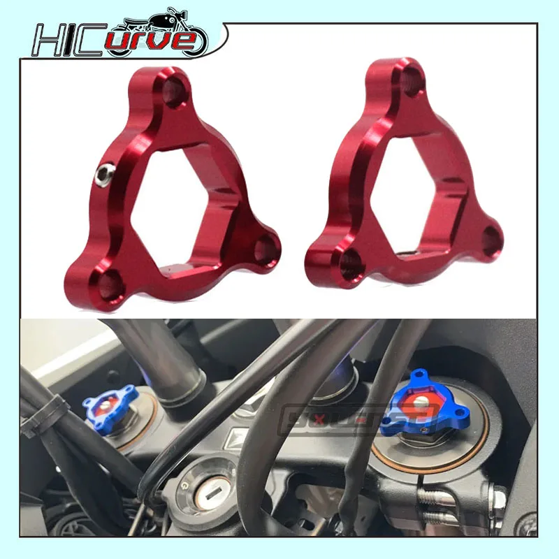 

For Ducati Steetfighter 1198 848 1098 999+749 Hypermotard 1100/S/EVO Motorcycle 22mm CNC Suspension Fork Preload Adjusters