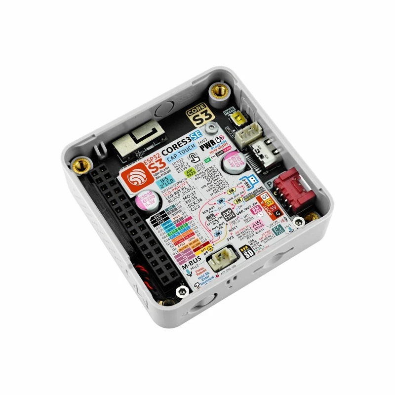 Imagem -04 - Controlador Oficial M5stack Cores3 se Iot sem Fundo da Bateria