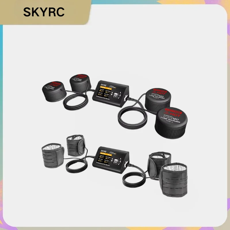 

SkyRC TWneo RC Tire Warmer Heater 20-80℃ APP Control for 1/8 1/10 RC Car Tires Parts Accessories Heating Tool
