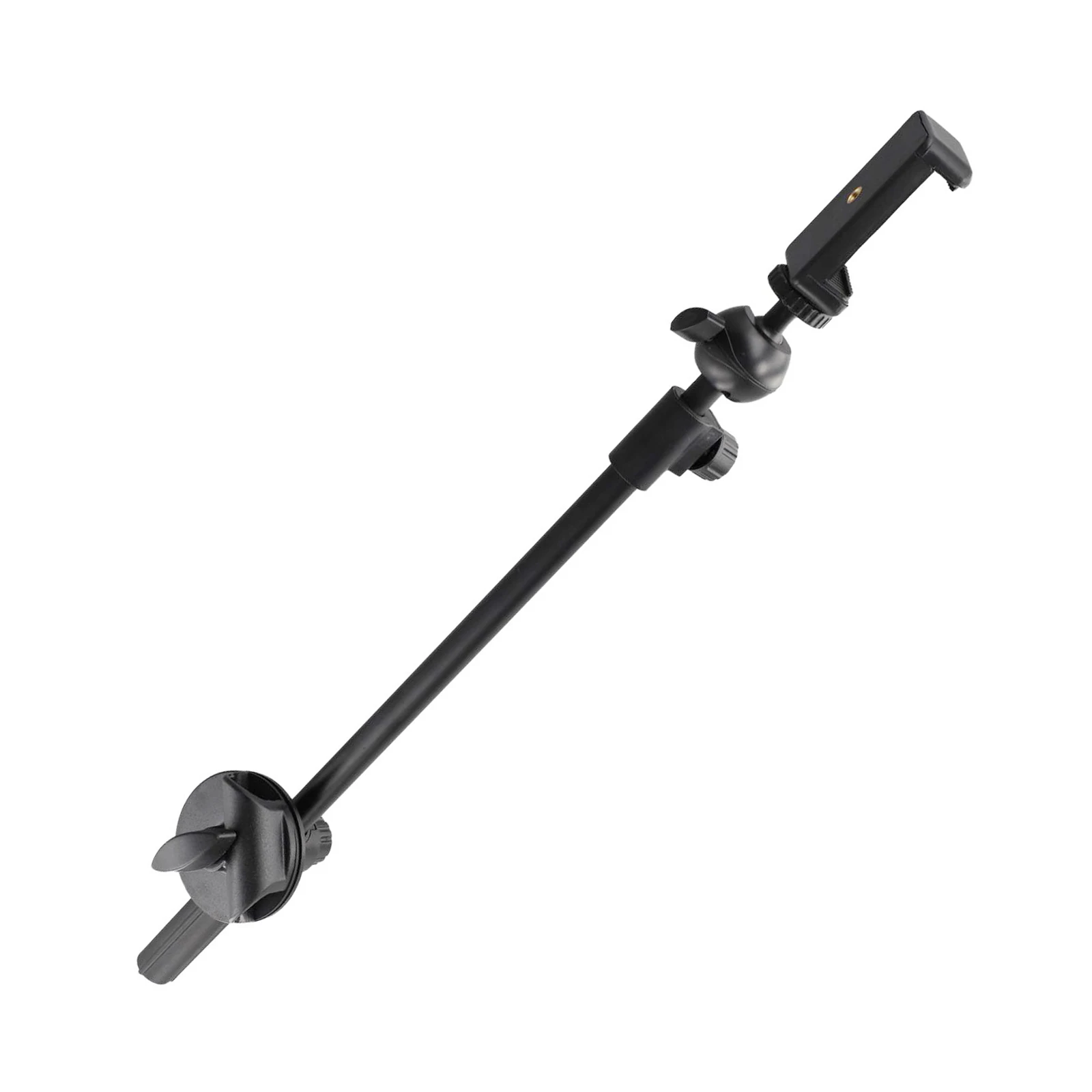 Bracket Microphone Stand Black Extension Holder Reliability Rotating Versatile Clip Equipment Mic Portable Wide Compatibility
