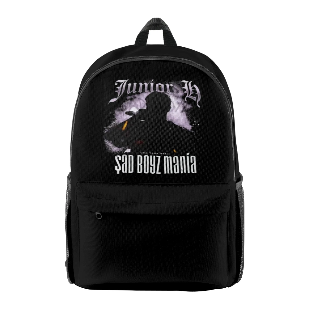 

Junior H Merch Sad Boyz Mania Tour Backpack Shoulders Bag Casual Daypack Travel Bags