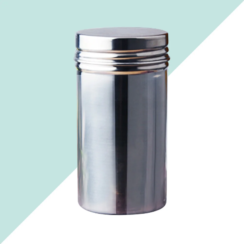 

304 Stainless Steel Storage Tank Sealed Can Seasoning Jar Travel Portable Food Container