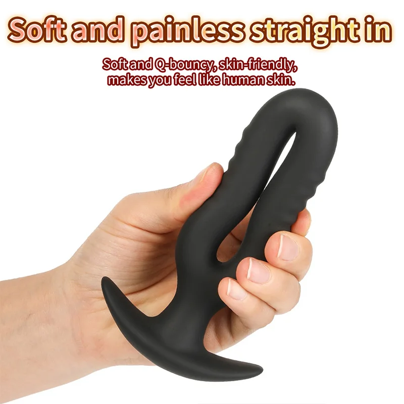 3 Sizes Anal Plug Sex Toys Soft Silicone Erotic Massager Stimulator Butt Plug for Women Dilating Analplugs for Posterior Chamber