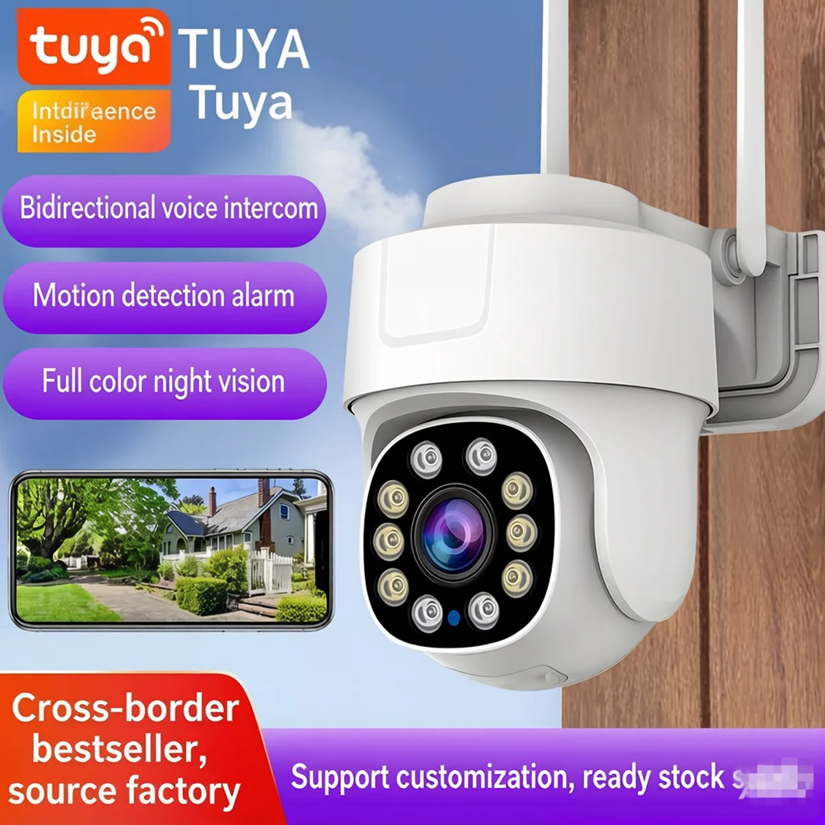 2MP 1080P Tuya APP  Wireless P - Smart Home Windows App recension och pris