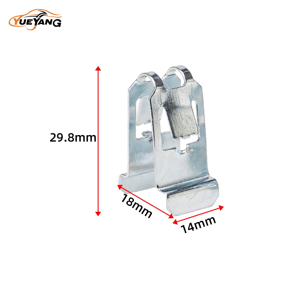 YUEYANG Car Ceiling Handle Clip Roof Handle Interior Trim Panel Fastener Clips Universal Car Roof Handrail Clip Ceiling Handle