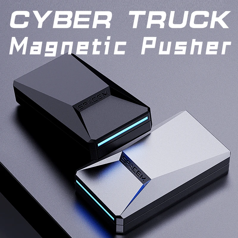 لعبة فيدجيت سلايدر الصغيرة - أداة معدنية متينة مضادة للإجهاد، دوارة جيب متوهجة لتخفيف القلق والتركيز والتشغيل الحسي