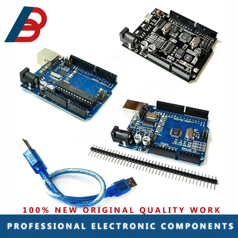 Unor3 תיבה רשמית של unor3 mega16u2/o wifi r3 מקורי atmega328p צ '340g עבור arduino unor3 לוח פיתוח forwemos esp8266