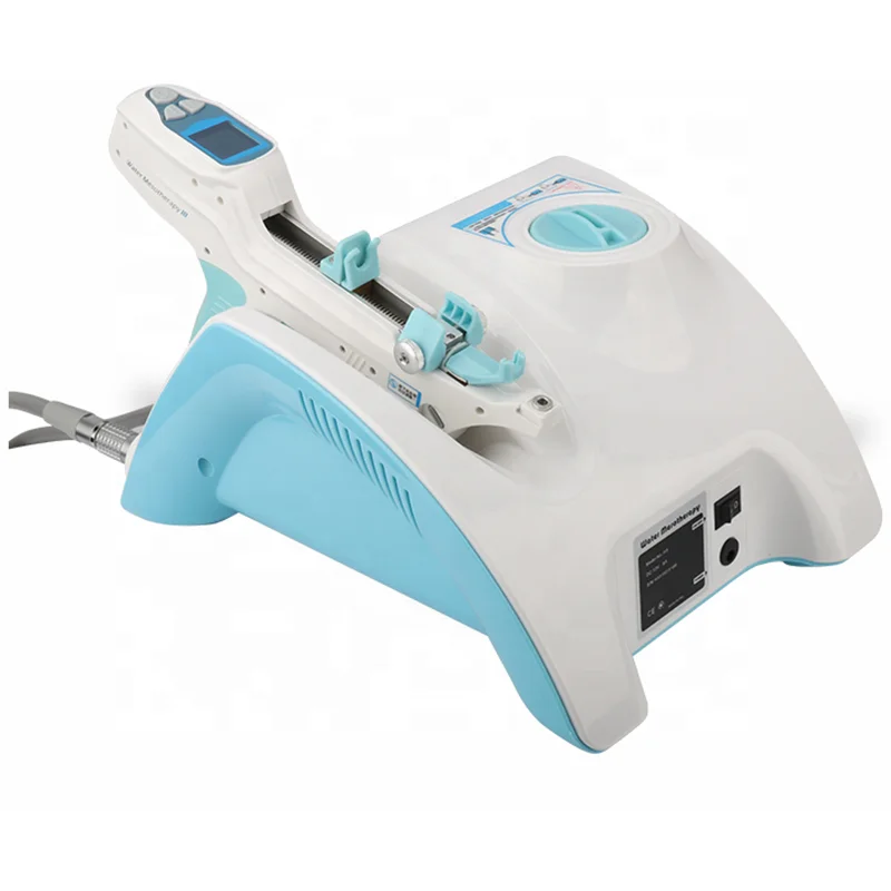 Water Injection PRP Mesotherapy Machine Facial Lifting Skin Tightening Wrinkle Removal Anti-Aging 5/9 Pins Beauty Device