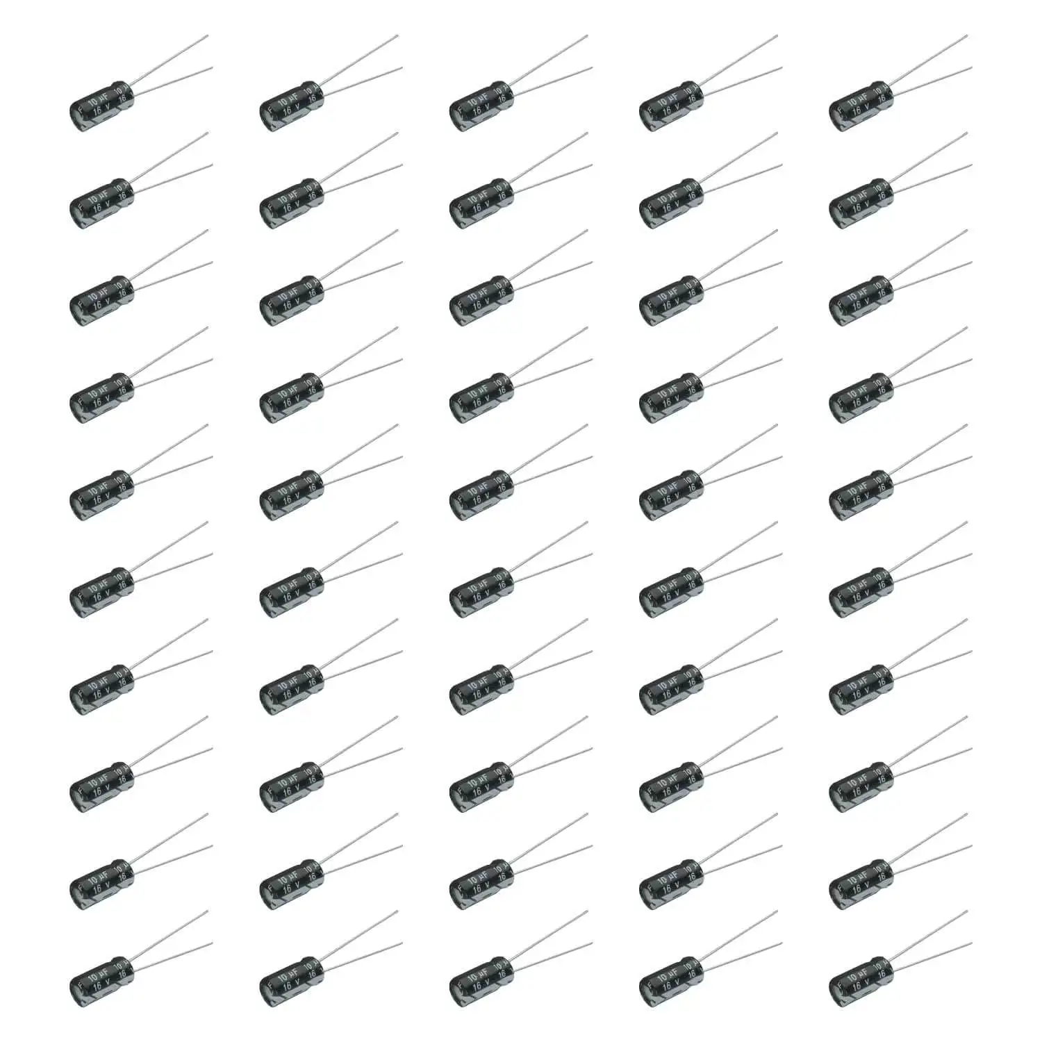 50x Electrolytic Capacitor 10UF X 16v 105 ° Kit C/50 Pieces