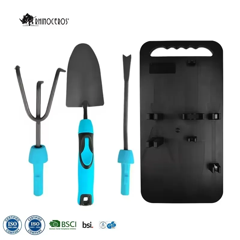 STLF Multi Function Telescopic Handle Garden Hand Tool Set Kit & Accessories With Replaceable Tools