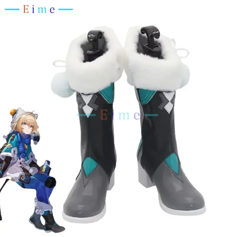 

Game Honkai Star Rail Lynx Cosplay Shoes Halloween Carnival Boots Cosplay Prop PU Leather Shoes Custom Made