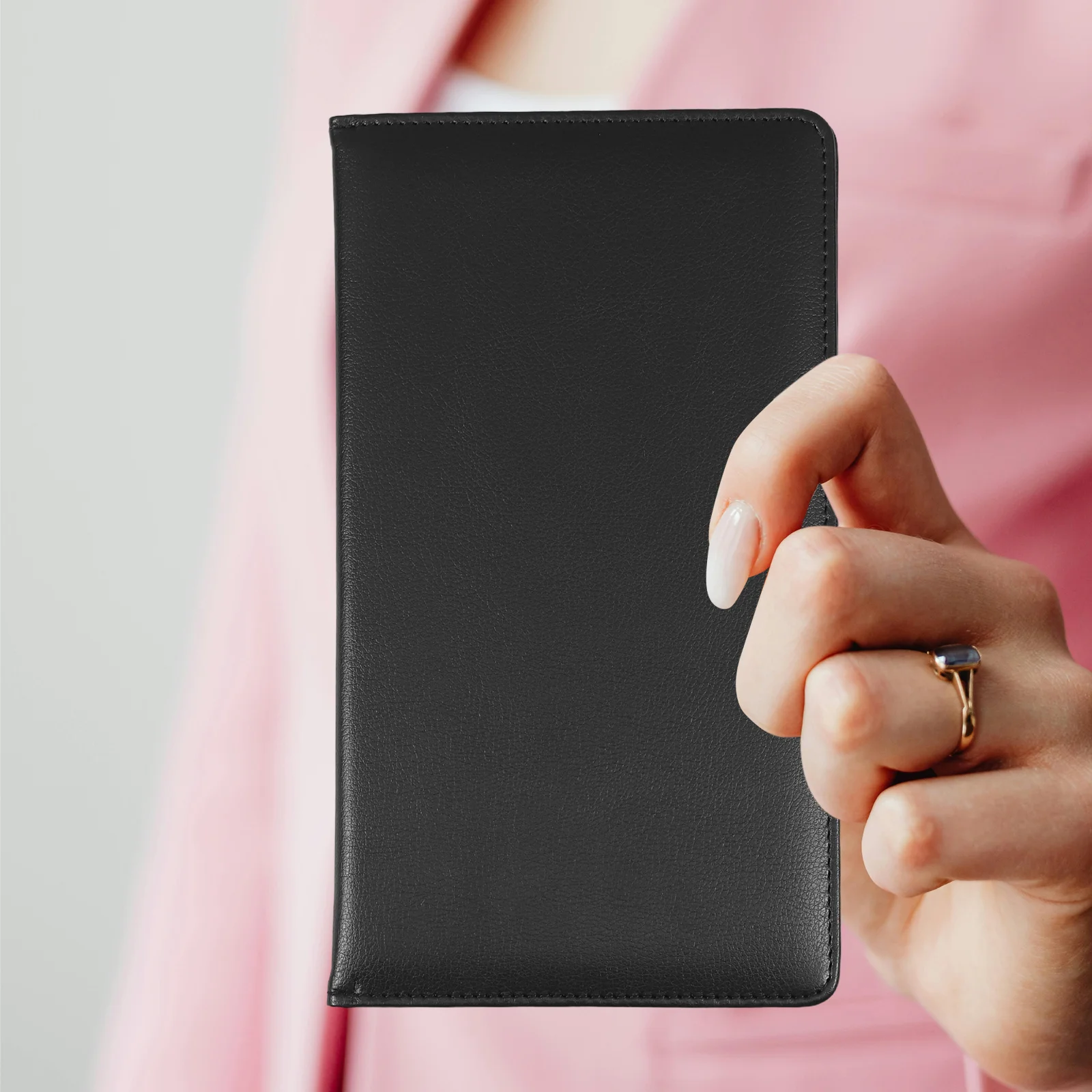 Ensemble de dossiers de menu en PU élégants, organisateur pour Restaurants, Bars, cafés, listes de vin, factures, livre de menu de boissons Portable polyvalent