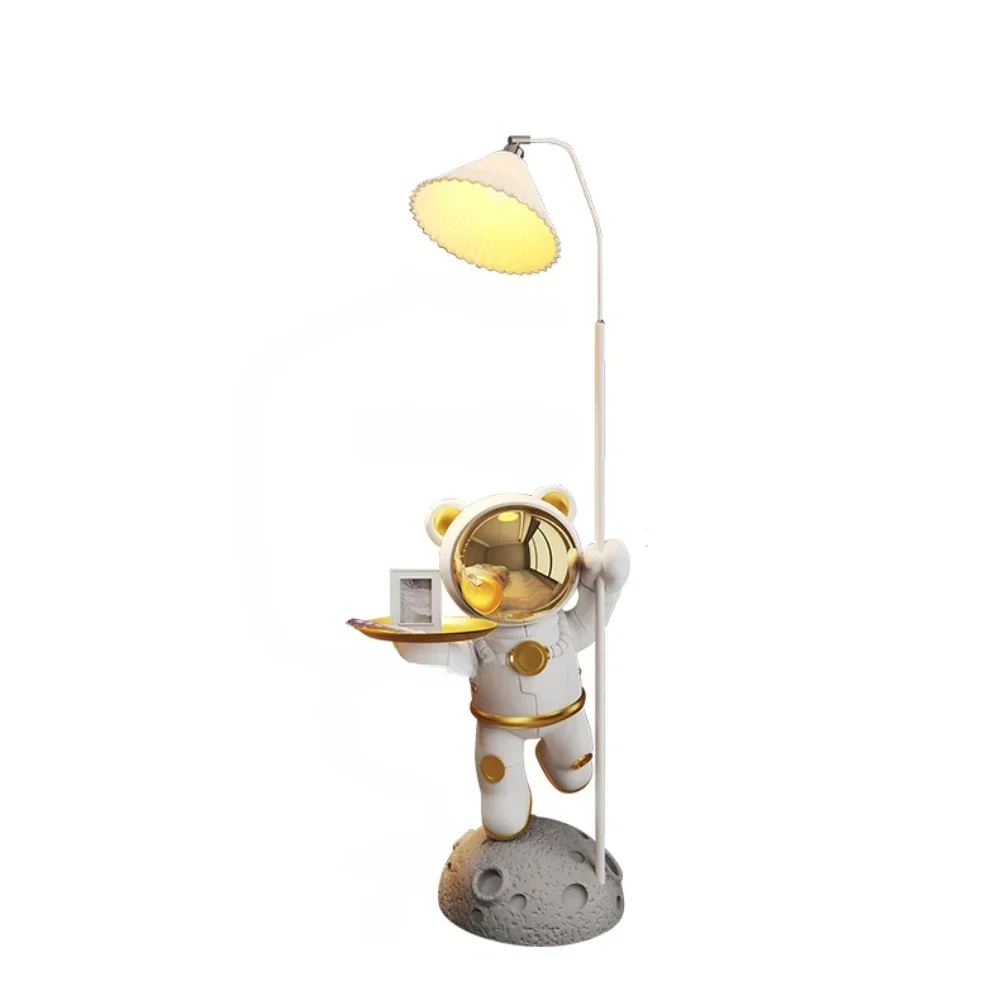 

Living Room Large Floor Ornaments Spaceman Astronaut Floor Lamp Home Office Decorations