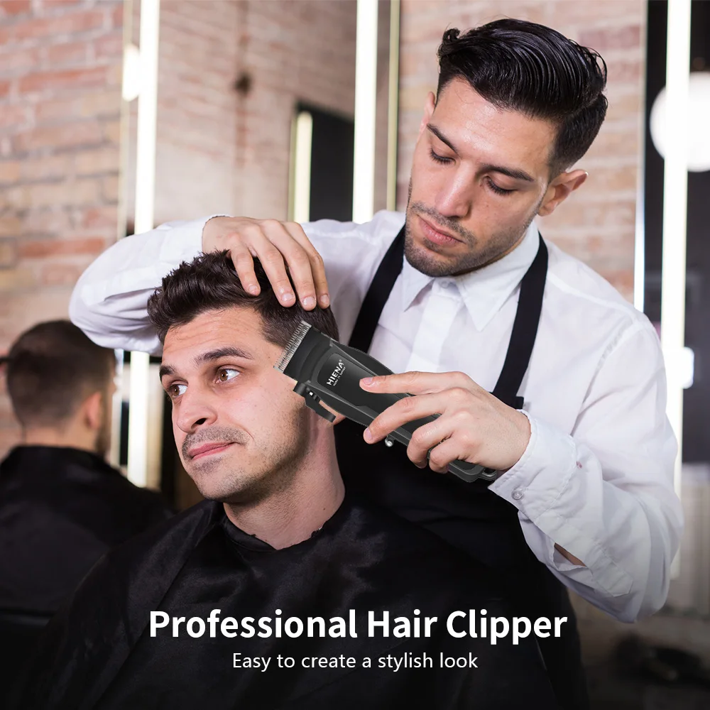 المهنية الشعر المتقلب الرجال أداة تهذيب اللحية مشابك الشعر اللاسلكية قابلة للشحن إنهاء آلة قطع الشعر أدوات للعناية الشخصية