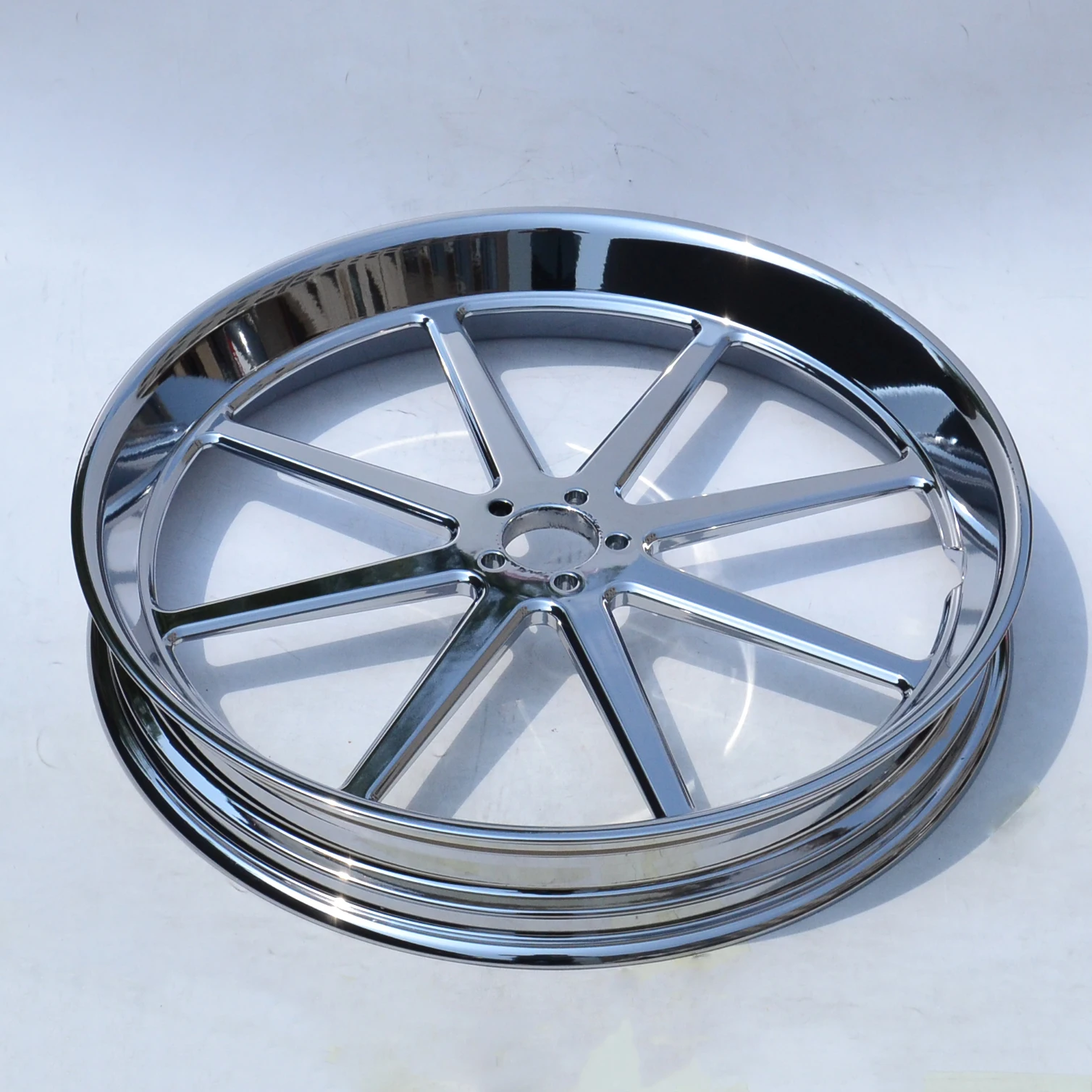 Motorcycle Forged wheel rim 23x3.5 chrome