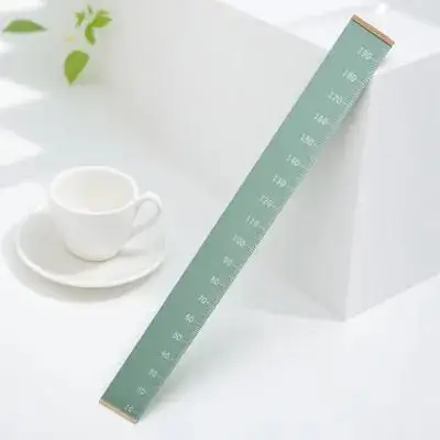 

Height Ruler Decoration Hanging Chart Child for Wall niture Sticker Pine Wood Nursery
