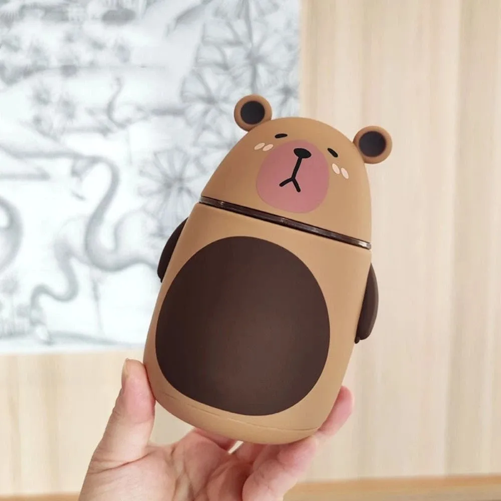 

Cartoon Capybara Cartoon Drinking Bottle 300ML Large Capacity Insulated Water Bottle Eco-Friendly BPA-Free Sports Water Bottle