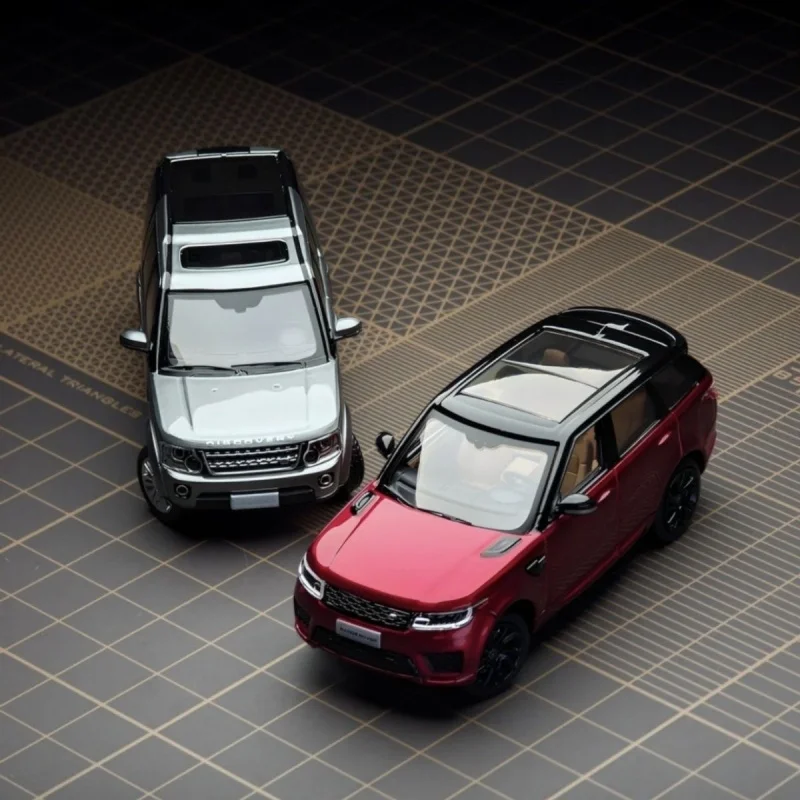 WHELART Modello in lega di veicoli fuoristrada classici Discovery 4 in scala 1:64