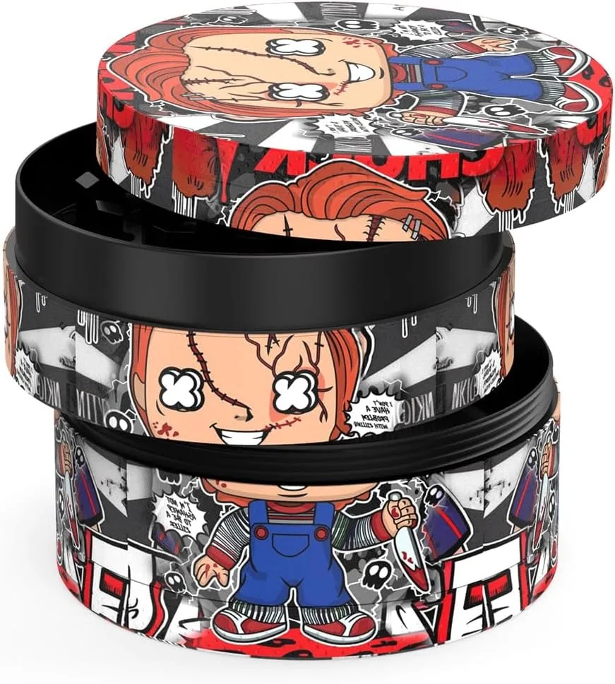 2 بوصة/50 مللي متر الصبي مع ندبة معدنية عشب طاحونة التدخين الملحقات #4