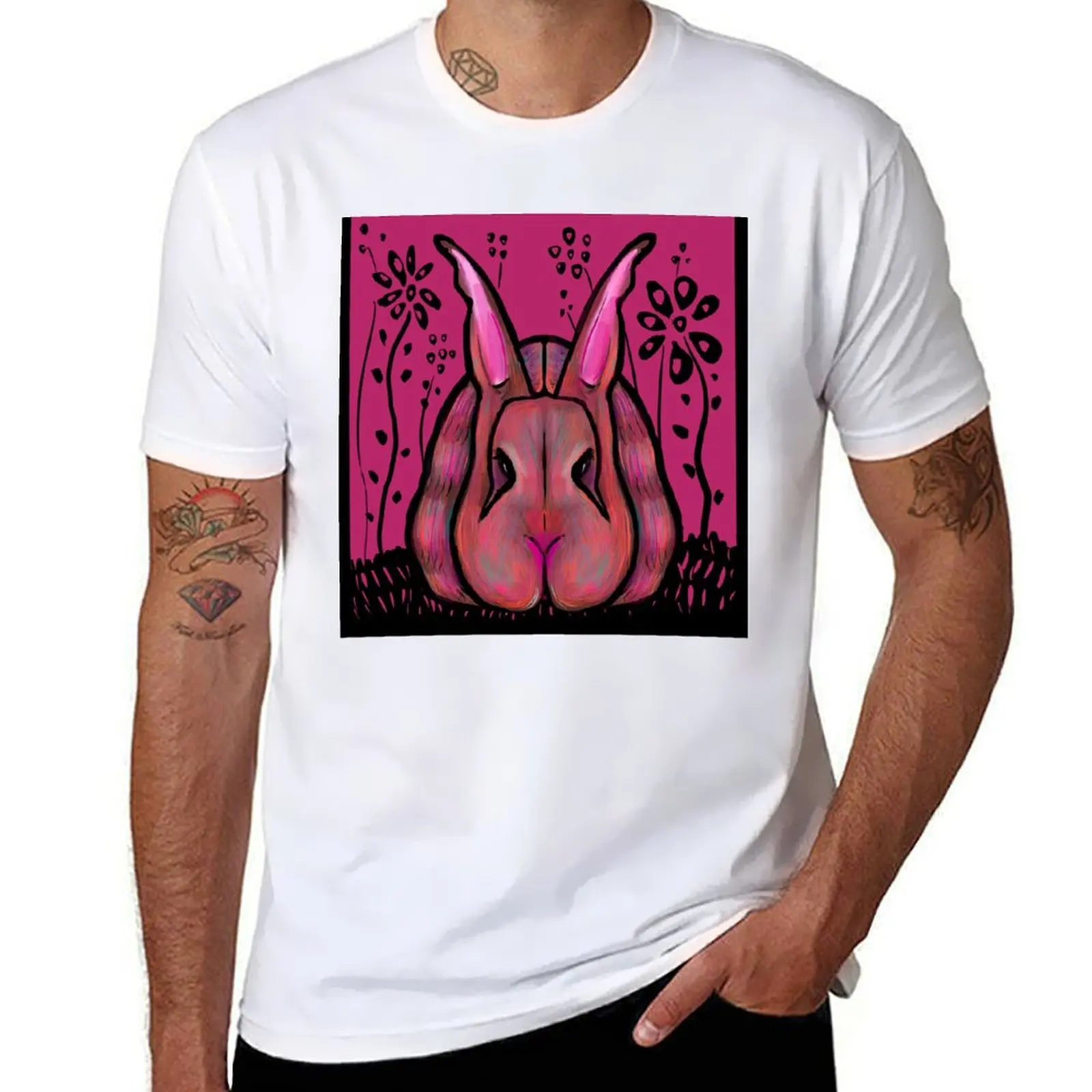 

Bunny T-Shirt tshirts personalised sports fans blanks mens t shirts casual stylish