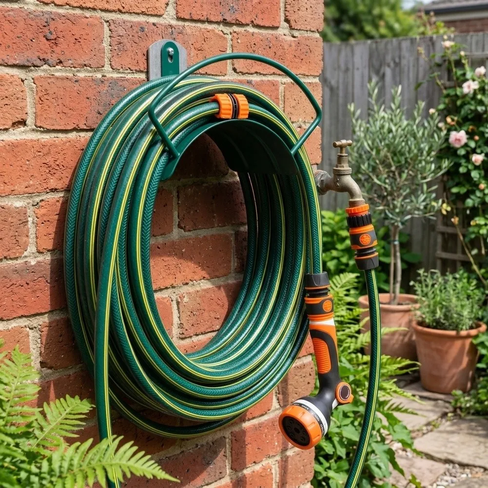 1 2 Inch Standard Fit Garden Hose Connector Rubber Sealing Rings High-strength Plastic Weather Resistant Build Hose Connector
