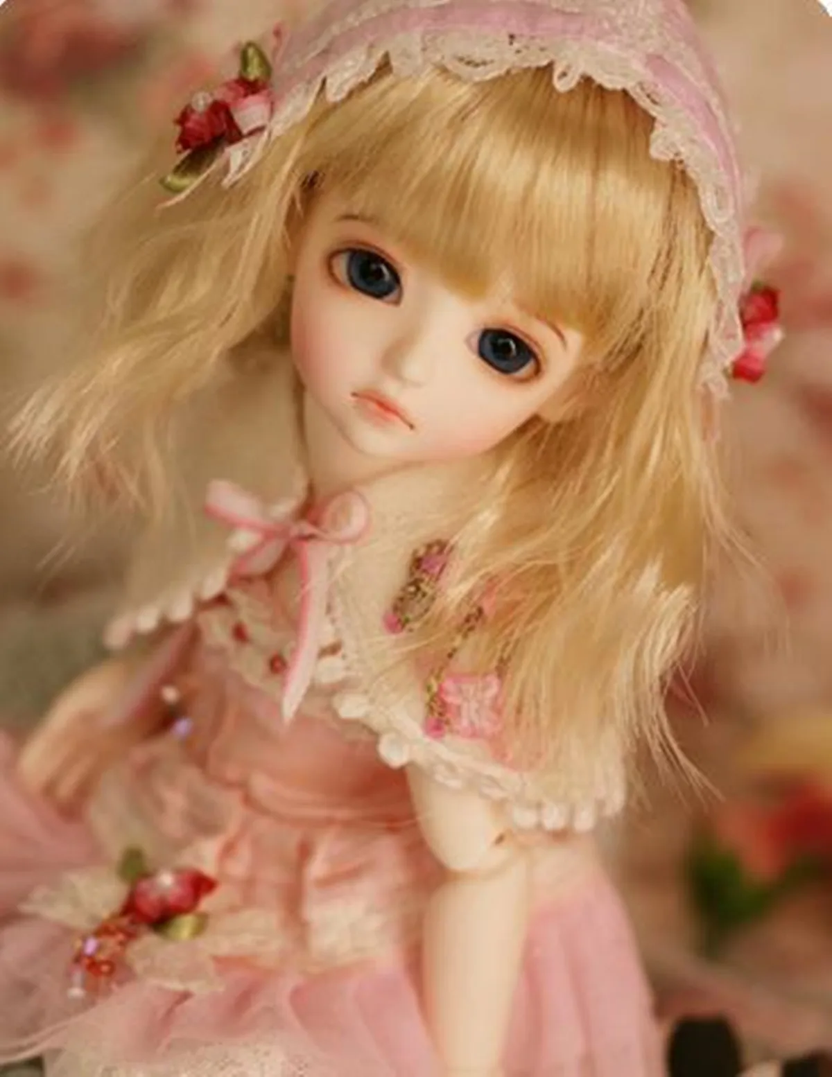 

Luodoll bjd doll sd doll female Wahani 1/6bjd makeup advanced resin Christmas gift spot