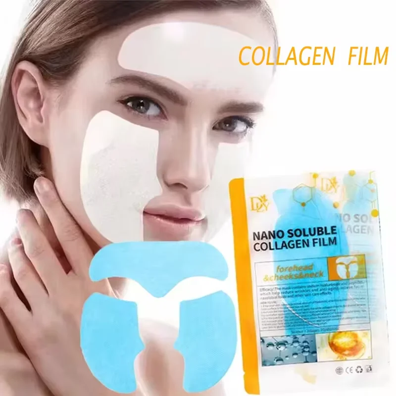 

Collagen Protein Patche Instant Wrinkle Remover Serum Set Lifting Firming Soluble Absorbable Face Filler Anti-aging Skin Care