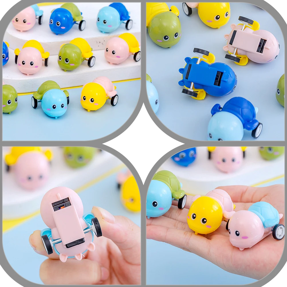 Coches de dibujos animados para niños, 24 Uds., juguetes educativos, Material ABS seguro, juguetes para niños pequeños