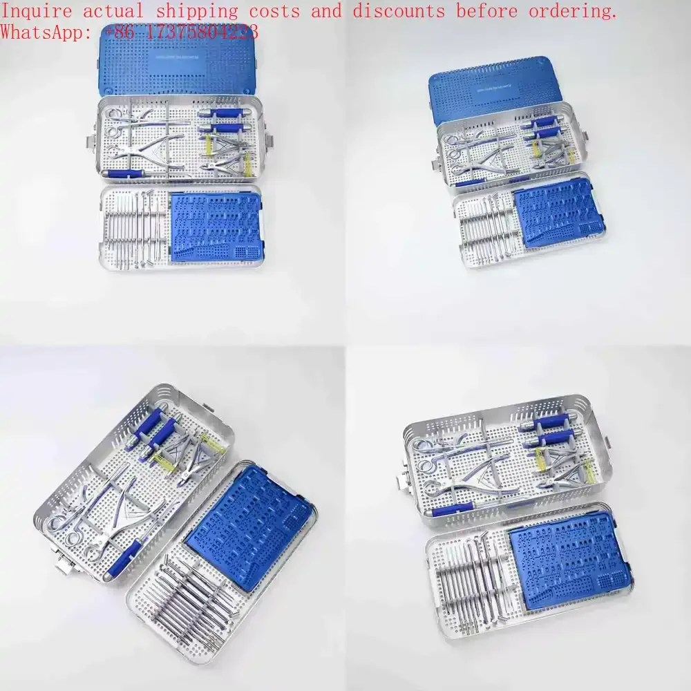 

High Quality Instruments for Cervical Spine Surgery Laminar Shaping Plate Set Medical Instrument Kit for