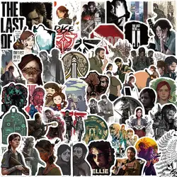 50PCS Game The Last of Us Sticker New Gift Waterproof Decorative Luggage Helmet Motorcycle Skateboard Laptop Kid Toy Decal