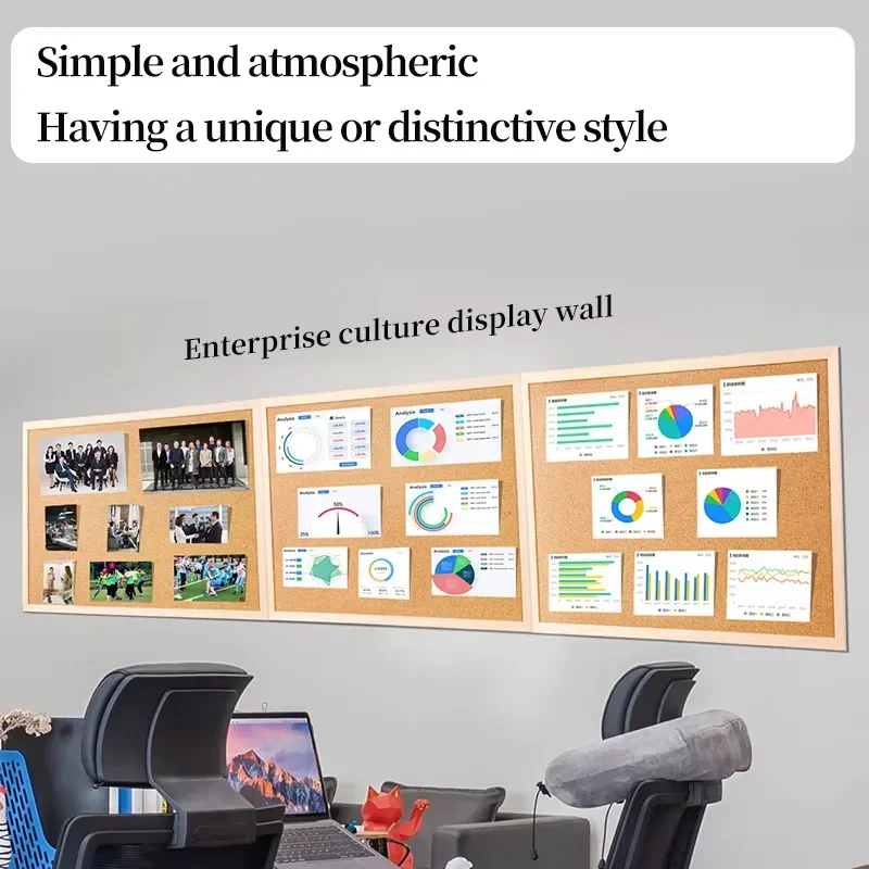 Hängende Wandplatte, Anzeigetafel, Stoffkorken für Schulbedarf, Schreibwaren, Büro, Fotowand, dekorativ, langlebig, kreatives Geschenk