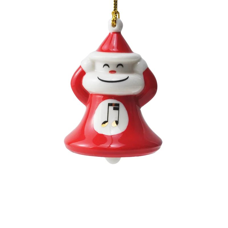 A Di Alessi Ceramic Doll Bell Ornaments Lovely Porcelain Pendant Birthday Gift Room Decoration Accessories