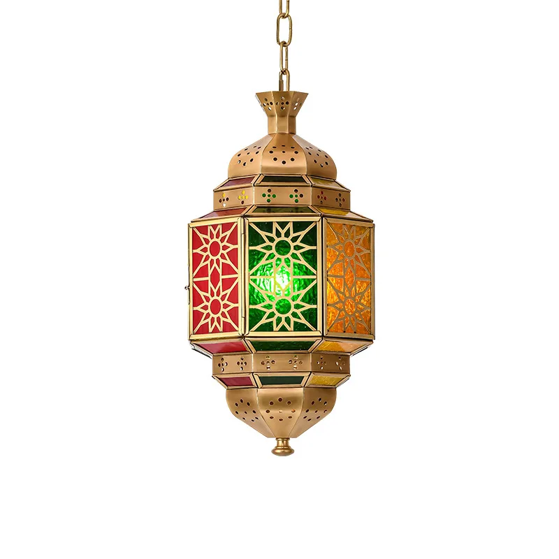 

Romantic Turkish style, copper lamp living room B & B, clubhouse cafe, Xinjiang restaurant chandelier
