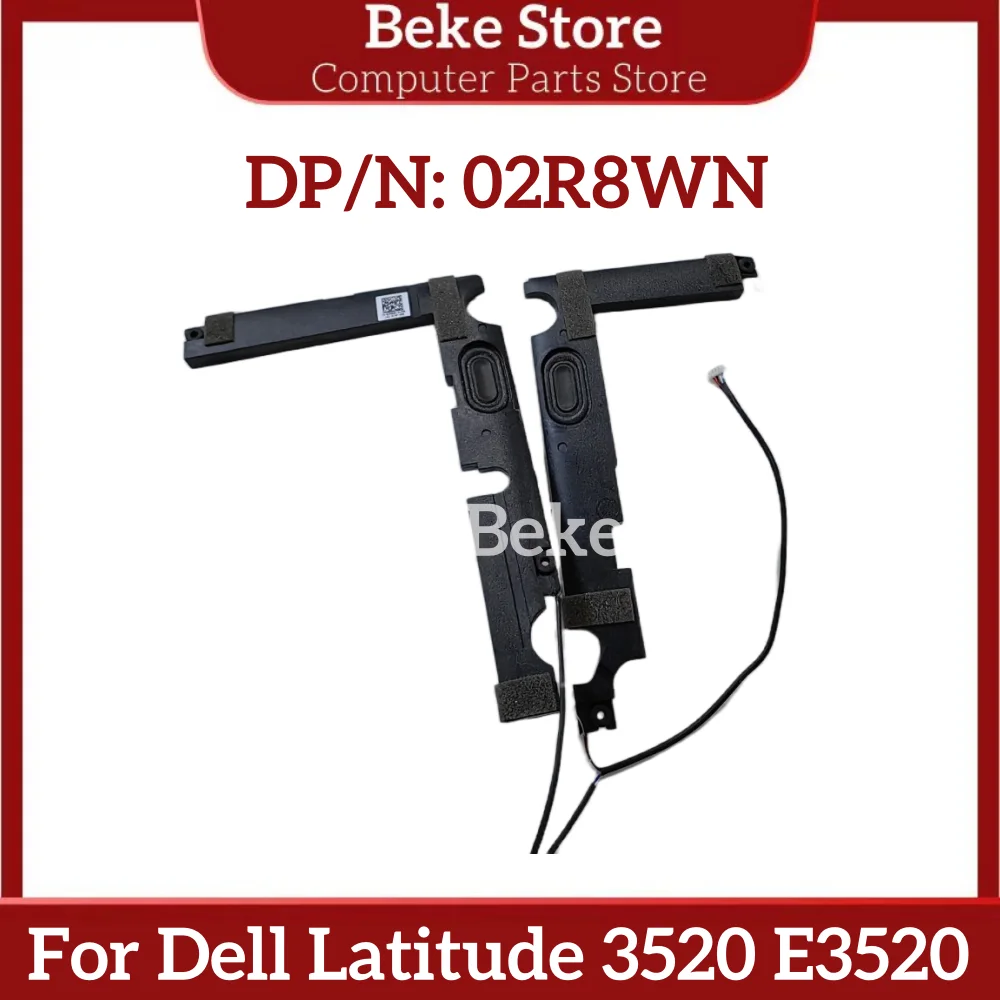 Beke-Laptop Built-in Speaker, esquerda e direita, Dell Latitude 3520, E3520, 02R8WN, navio rápido, novo, original